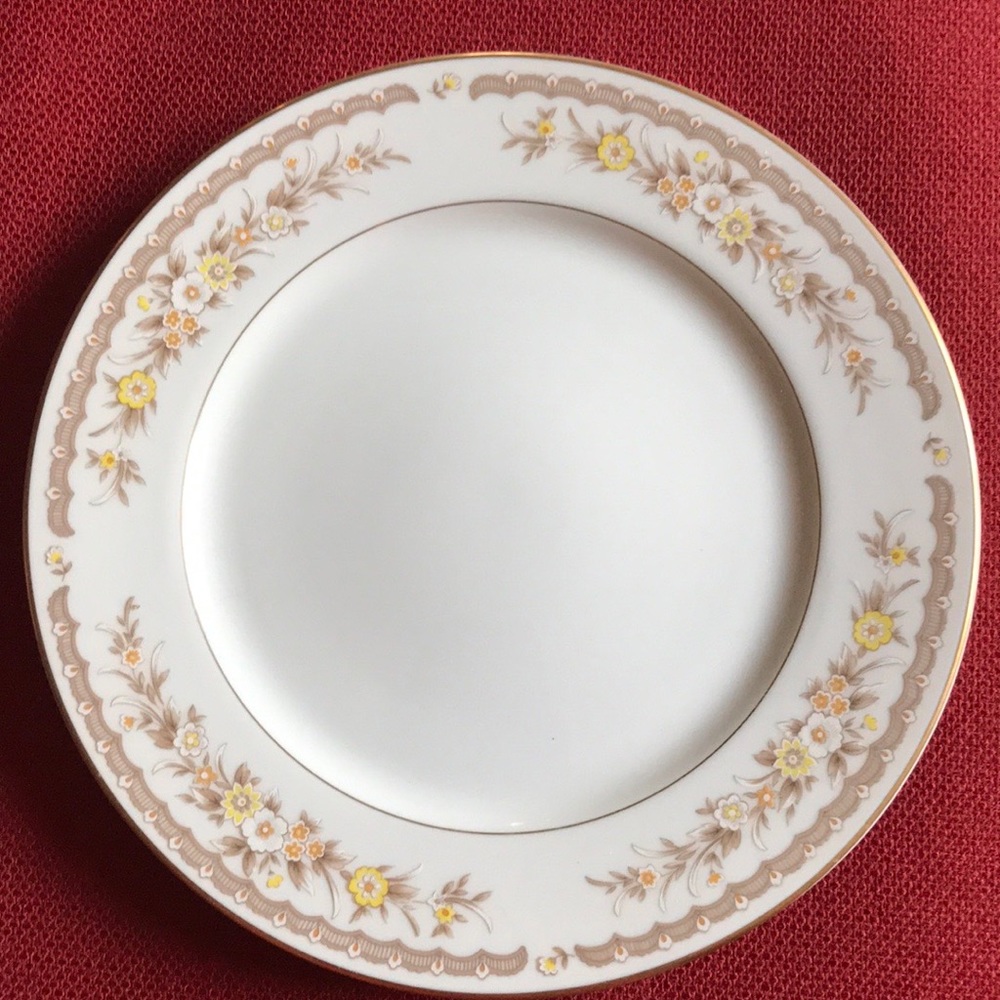 EKCO International Golden Autumn Fine China Japan Salad Plate (7 -3/4")